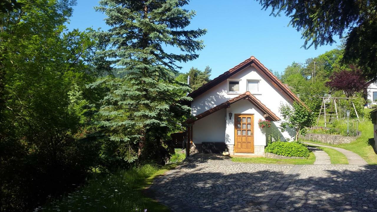 Ferienhaus "Am Schleifenbach" Saalfeld Saale Bagian luar foto